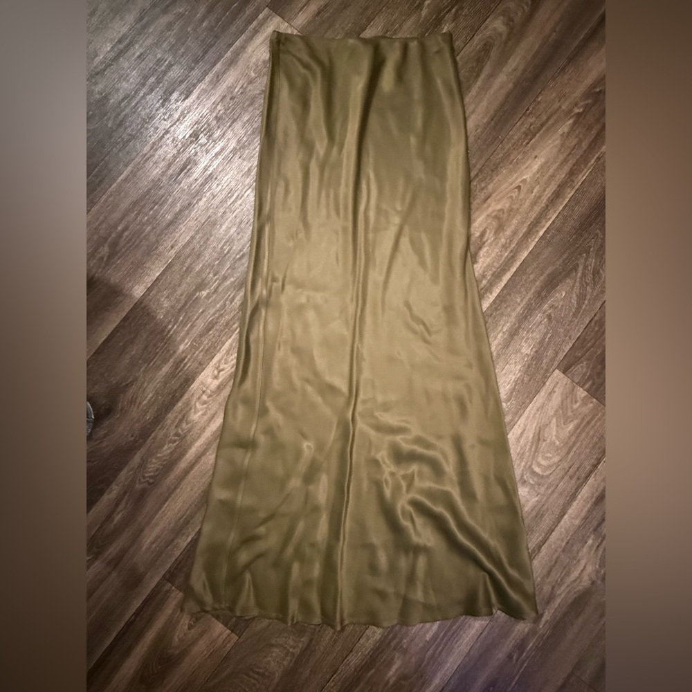 Anthropologie Olive Green Women's Skirt